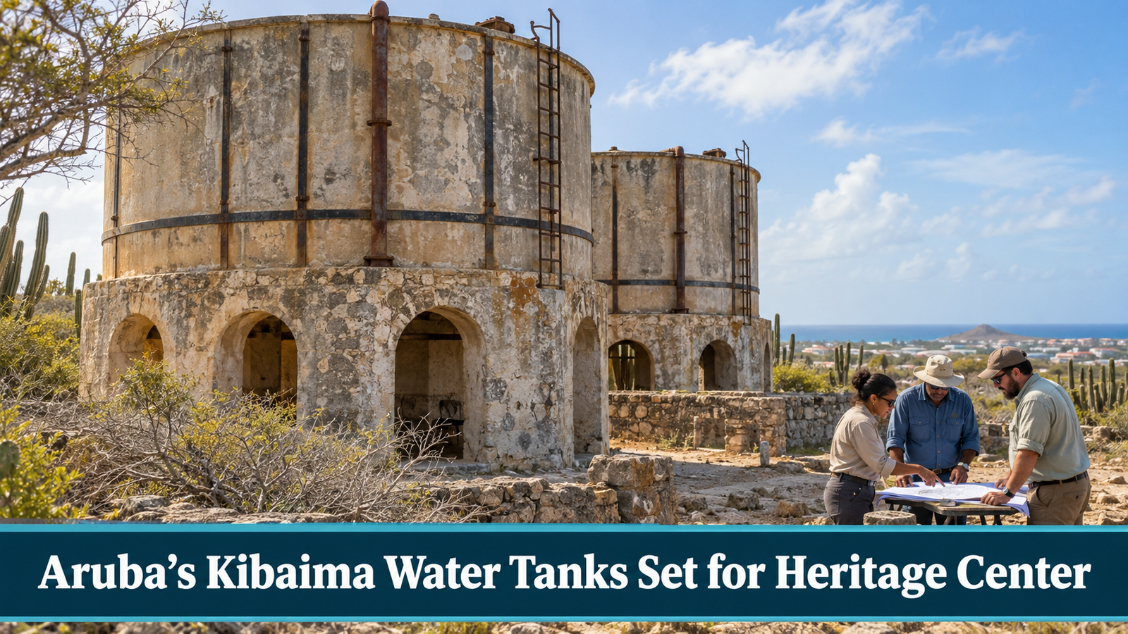 Aruba’s Kibaima Water Tanks Set for Heritage Center Aruba’s Kibaima Water Tanks Set for Heritage Center