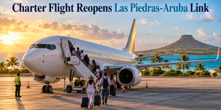 Charter Flight Reopens Las Piedras-Aruba Link Charter Flight Reopens Las Piedras-Aruba Link