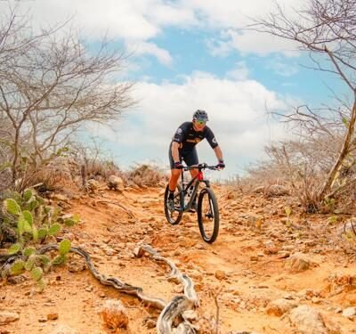 Leyenda del Dorado Aruba Race Set for October Mountain biker racing in the Leyenda del Dorado Aruba event