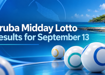 Aruba Midday Lotto Results for September 13