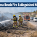 Macuarima Brush Fire Extinguished Near Homes Macuarima Brush Fire Extinguished Near Homes