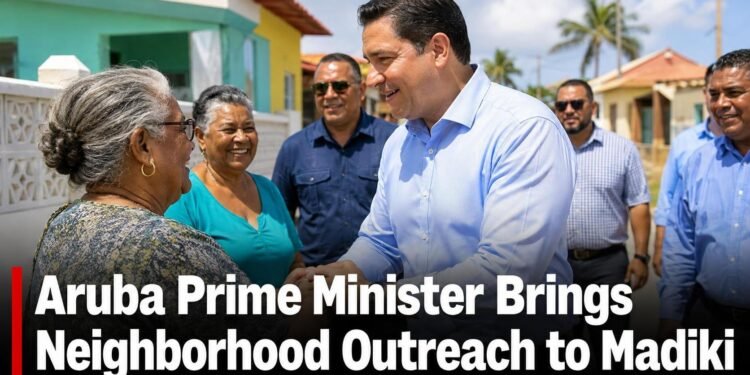Aruba Prime Minister Brings Neighborhood Outreach to Madiki