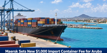 Maersk Sets New $1,000 Import Container Fee for Aruba Maersk Sets New $1,000 Import Container Fee for Aruba