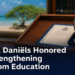 Marcel Daniëls Honored for Strengthening Kingdom Education