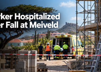 Worker Hospitalized After Fall at Meiveld