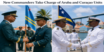 New Commanders Take Charge of Aruba and Curaçao Units New Commanders Take Charge of Aruba and Curaçao Units