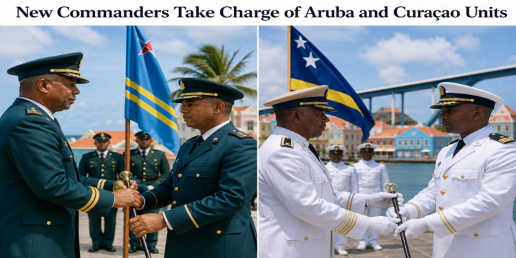 New Commanders Take Charge of Aruba and Curaçao Units New Commanders Take Charge of Aruba and Curaçao Units