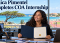 Monica Pimentel Completes COA Internship Monica Pimentel Completes COA Internship