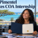 Monica Pimentel Completes COA Internship
