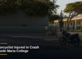 Motorcyclist Injured in Crash Outside Maria College