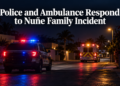 Police and Ambulance Respond to Nuñe Family Incident