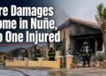 Fire Damages Home in Nuñe, No One Injured