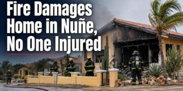 Fire Damages Home in Nuñe, No One Injured