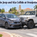 Tourists in Jeep and Kia Collide at Oranjestad Junction Tourists in Jeep and Kia Collide at Oranjestad Junction
