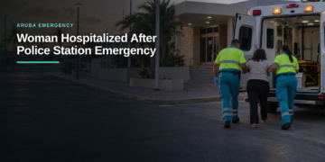 Woman Hospitalized After Police Station Emergency