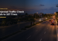 Oranjestad Traffic Check Leads to 107 Fines