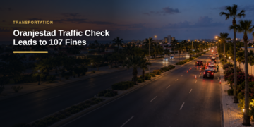 Oranjestad Traffic Check Leads to 107 Fines