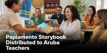 Papiamento Storybook Distributed to Aruba Teachers