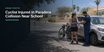 Cyclist Injured in Paradera Collision Near School