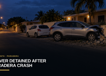 Driver Detained After Paradera Crash