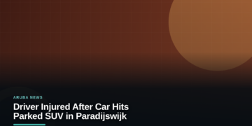 Driver Injured After Car Hits Parked SUV in Paradijswijk Driver Injured After Car Hits Parked SUV in Paradijswijk