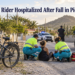 E-Bike Rider Hospitalized After Fall in Piedra Plat