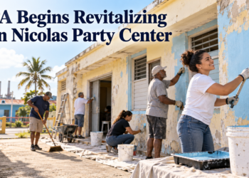 PPA Begins Revitalizing San Nicolas Party Center