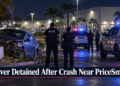 Driver Detained After Crash Near PriceSmart