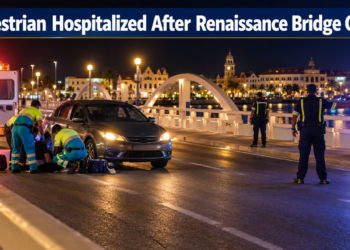 Pedestrian Hospitalized After Renaissance Bridge Crash