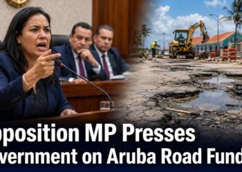 Opposition MP Presses Government on Aruba Road Funding