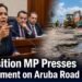 Opposition MP Presses Government on Aruba Road Funding