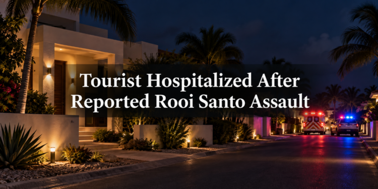 Tourist Hospitalized After Reported Rooi Santo Assault