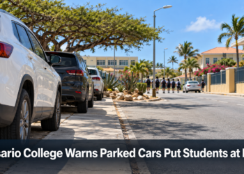 Rosario College Warns Parked Cars Put Students at Risk