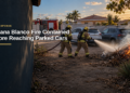 Sabana Blanco Fire Contained Before Reaching Parked Cars