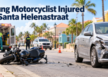 Young Motorcyclist Injured on Santa Helenastraat