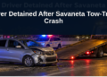 Driver Detained After Savaneta Tow-Truck Crash Driver Detained After Savaneta Tow-Truck Crash