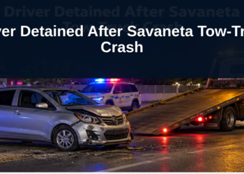 Driver Detained After Savaneta Tow-Truck Crash