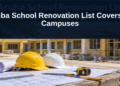 Aruba School Renovation List Covers 43 Campuses