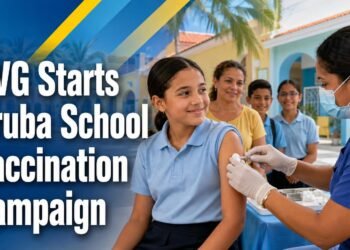 DVG Starts Aruba School Vaccination Campaign