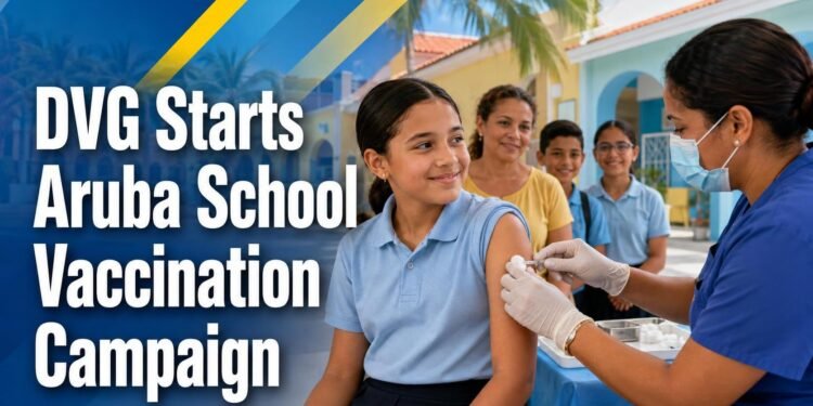 DVG Starts Aruba School Vaccination Campaign
