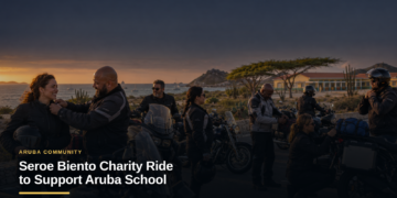 Seroe Biento Charity Ride to Support Aruba School