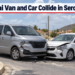 Hyundai Van and Car Collide in Sero Blanco Hyundai Van and Car Collide in Sero Blanco