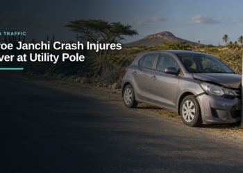 Seroe Janchi Crash Injures Driver at Utility Pole