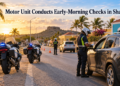 Motor Unit Conducts Early-Morning Checks in Shaba
