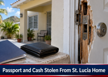 Passport and Cash Stolen From St. Lucia Home
