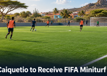 S.V. Caiquetio to Receive FIFA Miniturf Field