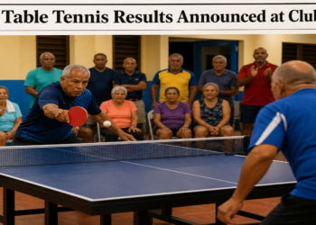 Aruba Table Tennis Results Announced at Club Estrella