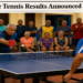 Aruba Table Tennis Results Announced at Club Estrella