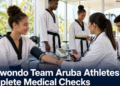 Taekwondo Team Aruba Athletes Complete Medical Checks
