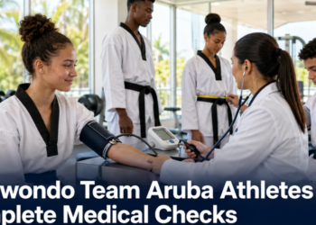 Taekwondo Team Aruba Athletes Complete Medical Checks